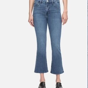 Frame Denim Le High Flare Cropped Jeans
